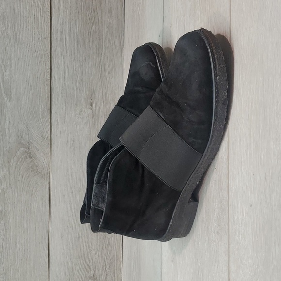 Stuart Weitzman Womens Leather Luxury Comfort ankle fur shoes boots sz 8 - Picture 1 of 14